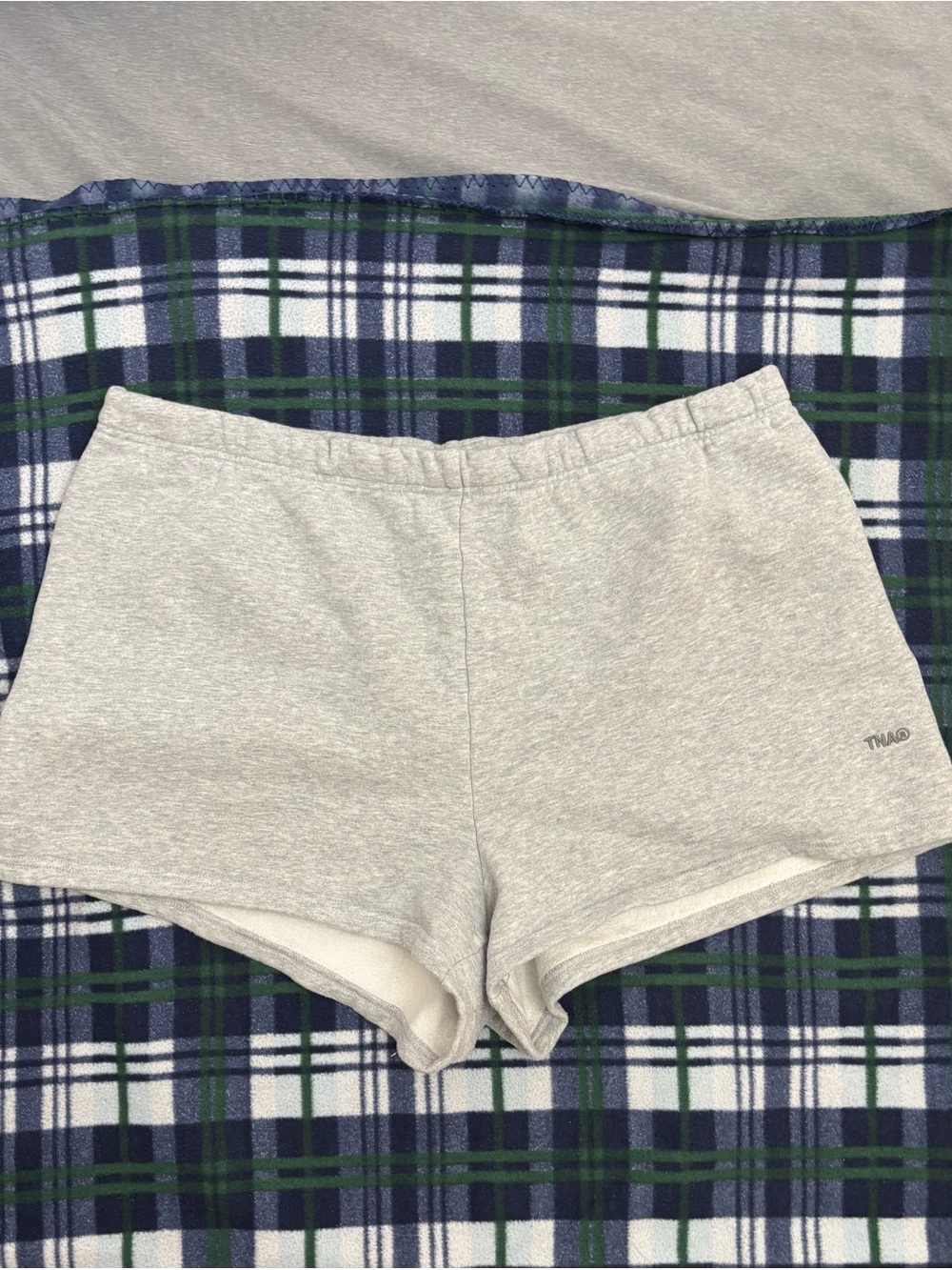 TNA Light Gray Women's Fleece Shorts